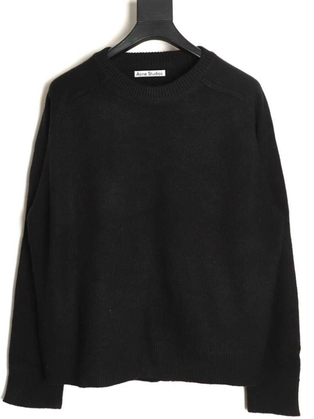 Acne Studios Black Back Logo Sweater